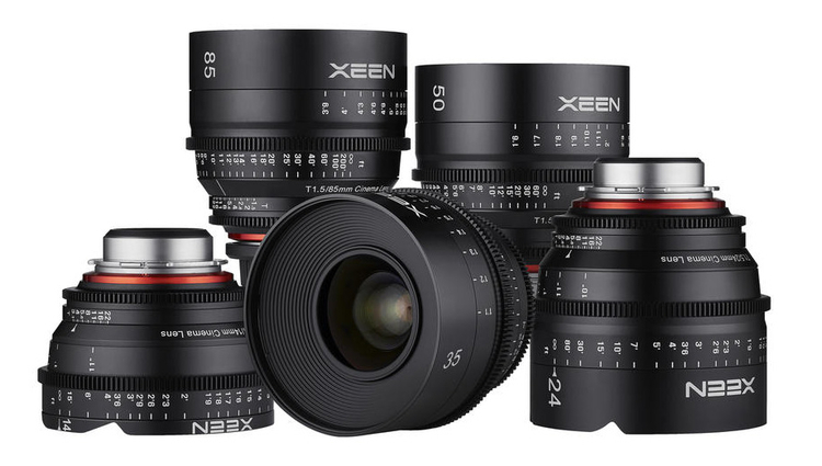 XEEN 14 mm T3,1 i 35 mm T1,5 - filmowe obiektywy Samyang